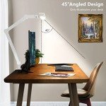 Rotatable LED Desk Lamp with Clamp for Home Office