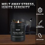 6 Pack Scented Candles Gift Set for Men