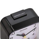 Peakeep Silent Battery Travel Alarm Clock
