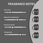 4 Pack Men's Scented Candles Gift Set
