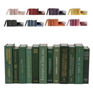 Colorbloc 12 Stylish Faux Books for Decor