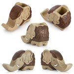 Elephant Shaped Desk Organizer with Phone Stand