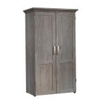 Mystic Oak Craft & Sewing Storage Armoire