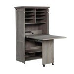 Mystic Oak Craft & Sewing Storage Armoire