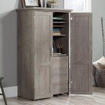 Mystic Oak Craft & Sewing Storage Armoire