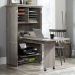 Mystic Oak Craft & Sewing Storage Armoire