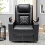 YITAHOME Swivel Rocking Recliner with Massage & Heat