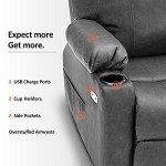 MCombo Power Lift Recliner Chair with Massage & Heat