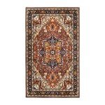 Moynesa Ultra-Thin Washable Oriental Area Rug 3x5