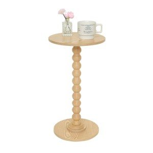 Fultyle Round Side Table for Small Spaces