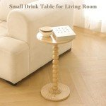 Fultyle Round Side Table for Small Spaces