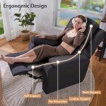 Comfortable Fabric Recliner Chair for Relaxation