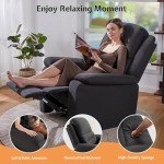 Comfortable Fabric Recliner Chair for Relaxation