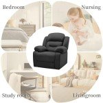 Comfortable Fabric Recliner Chair for Relaxation
