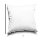 Soft Polyester Throw Pillow Insert - 18x18 White