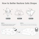 Cozy Gray Plush Pet Sofa Bed for Cats & Dogs