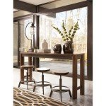 Torjin Urban Counter Height Dining Table - Two-tone Brown