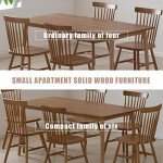 47" Rectangular Dining Table for Small Spaces