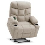 Power Lift Recliner Chair with Extended Footrest