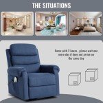 Louvixa Power Lift Recliner with Heat and Massage