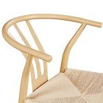 Set of 4 Mid-Century Modern Weave Dining Chairs