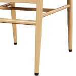 Set of 4 Mid-Century Modern Weave Dining Chairs