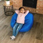 Big Joe Classic Sapphire Bean Bag Chair - 2ft