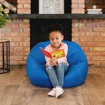 Big Joe Classic Sapphire Bean Bag Chair - 2ft