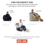Big Joe Classic Sapphire Bean Bag Chair - 2ft