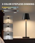 2 Pack Cordless LED Table Lamps - Battery Operated