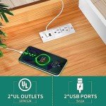 YITAHOME 2-Drawer File Cabinet with Charging Station