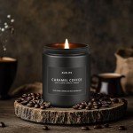 Caramel Coffee Scented Candle - 7oz Jar