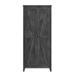 Farmington 31.5" Rustic Gray Storage Cabinet
