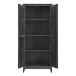 Farmington 31.5" Rustic Gray Storage Cabinet