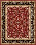 Lyndhurst 6' x 9' Red & Black Area Rug