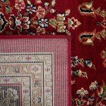 Lyndhurst 6' x 9' Red & Black Area Rug