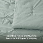 Sage Green Queen Comforter Set – 7 Pieces