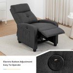 Power Massage Recliner Chair with Lumbar Support