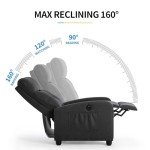 Power Massage Recliner Chair with Lumbar Support