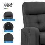 Power Massage Recliner Chair with Lumbar Support