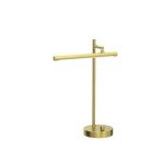 Matte Brass 15" LED Desk Lamp with Dimmer