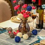 15-Piece Decorative Rattan Ball Vase Filler Set