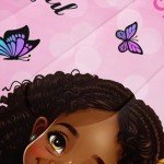 Black Girl Magic Comforter Set for Kids & Teens