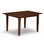 Norfolk Rectangle Dining Table with Butterfly Leaf