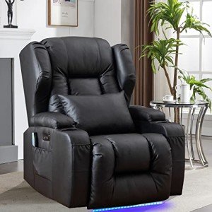 Power Recliner Chair with Massage and Heat