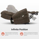 MCombo Dual Motor Lift Recliner Chair with Massage