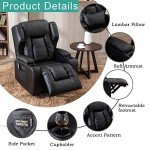Power Recliner Chair with Massage and Heat