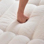 Oversized Beige Bean Bag Loveseat for Adults