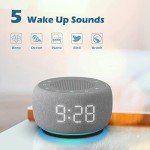 Sound Machine & Alarm Clock with Night Light