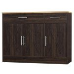 Modern Farmhouse Sideboard Buffet Cabinet with Storage